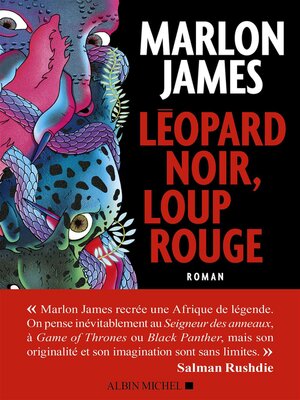cover image of Léopard noir, loup rouge